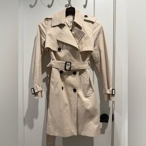 Club Monaco Light Tan Trench Coat